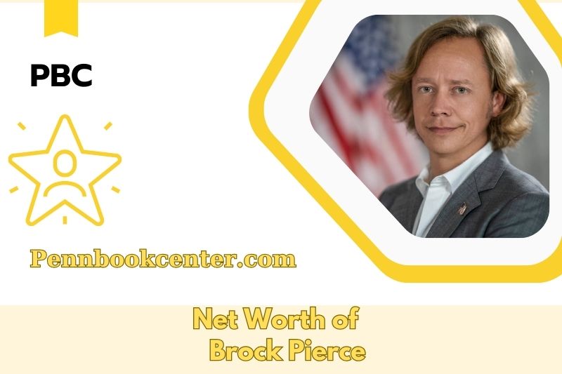 What is Brock Pierce's net assets in 2025