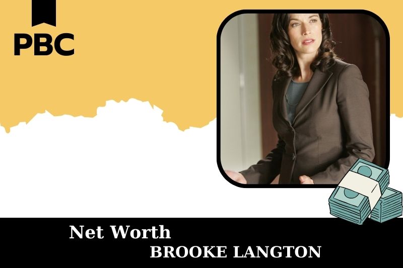 What is Brooke Langton's net assets in 2025?