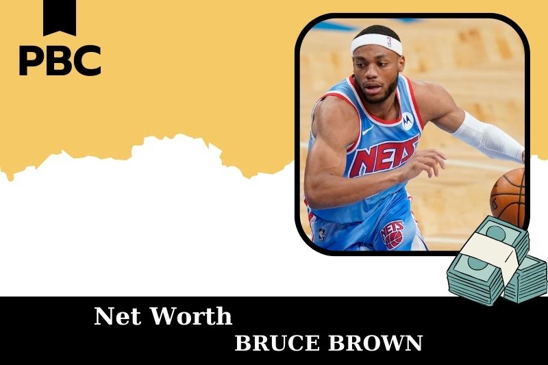 What is Bruce Brown's net assets in 2025