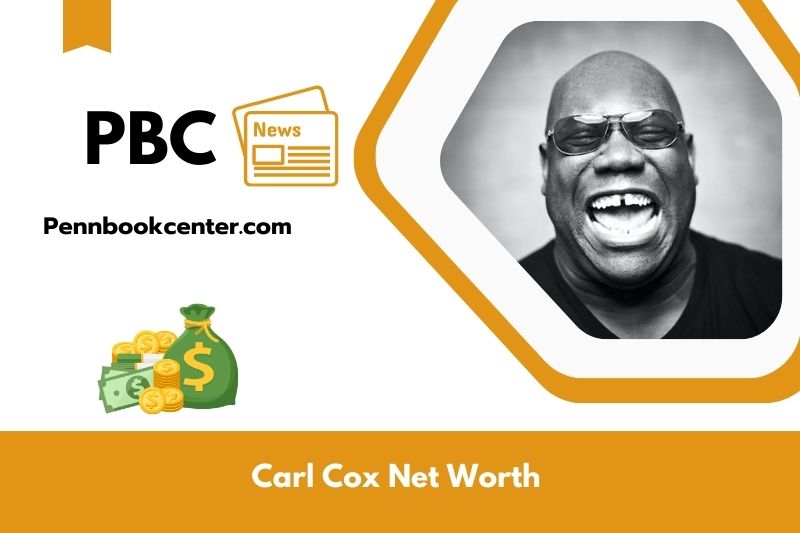 What is Carl Cox's net assets in 2025