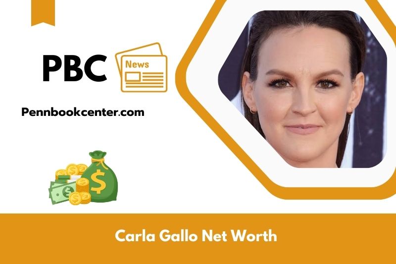 What is Carla Gallo's net assets in 2025