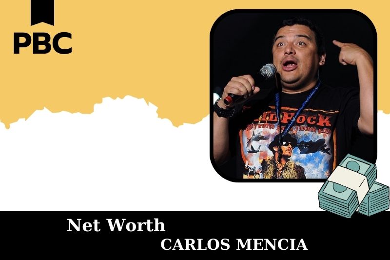 What is Carlos Mencia's net assets in 2025?