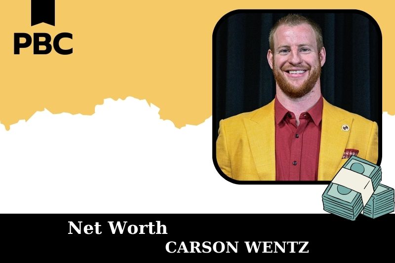 What is Carson Wentz's net assets in 2025?