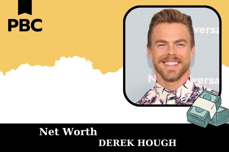 What is net assets from Derek Hough in 2025