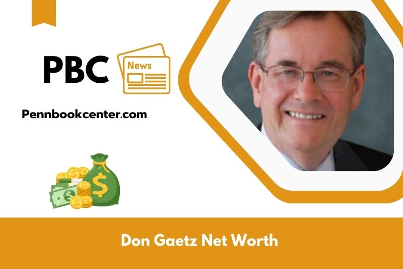 What is Don Gaetz's net assets in 2025