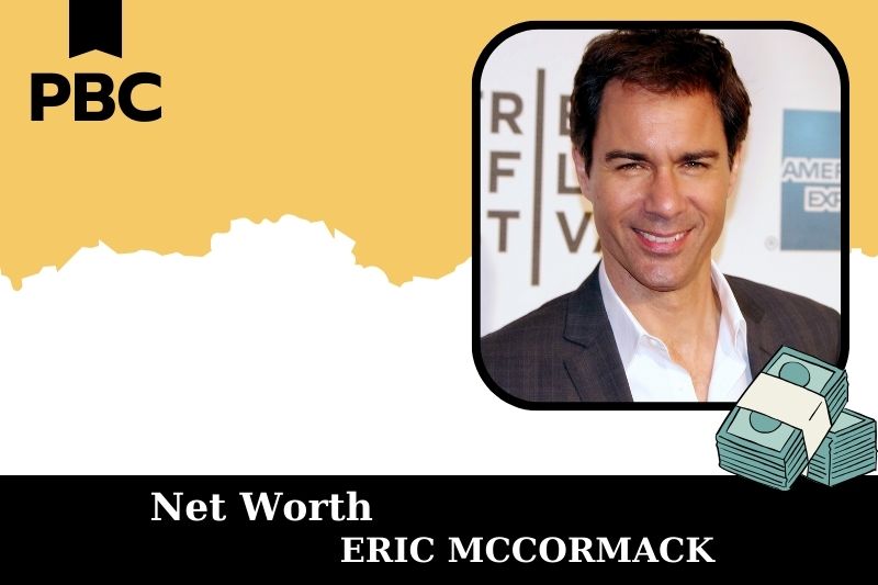 What is Eric McCormack's net assets in 2025