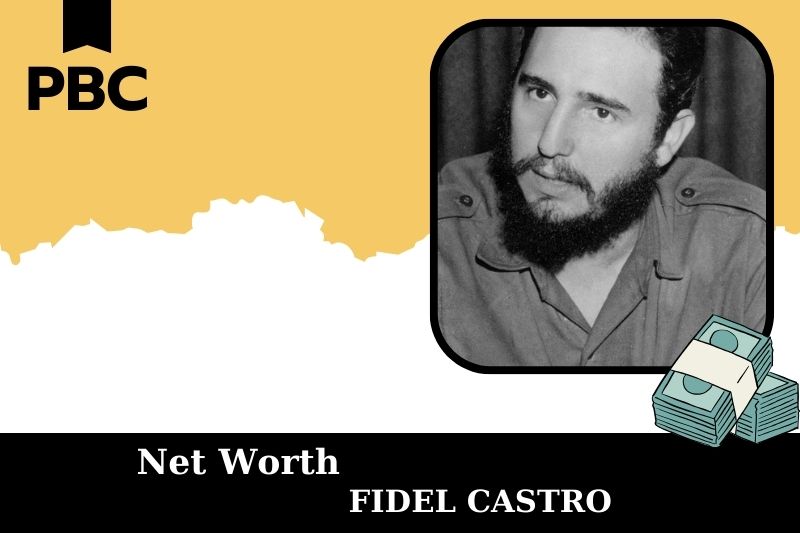 What is Fidel Castro's net assets in 2025