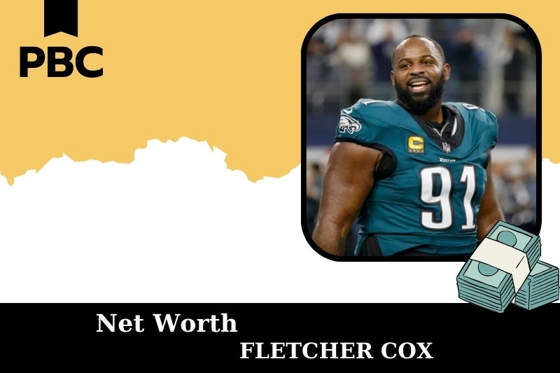 What is Fletcher Cox's net assets in 2025