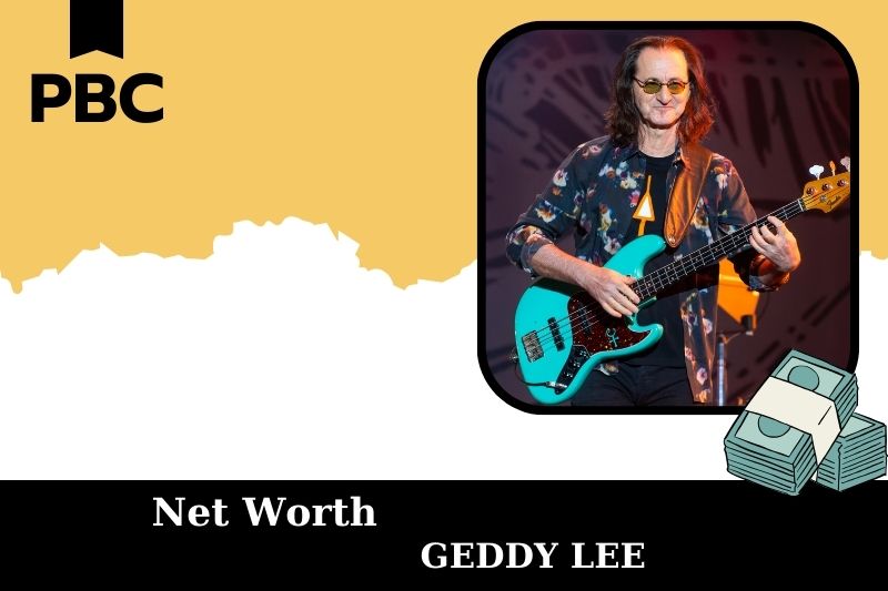 What is Geddy Lee's net assets in 2025