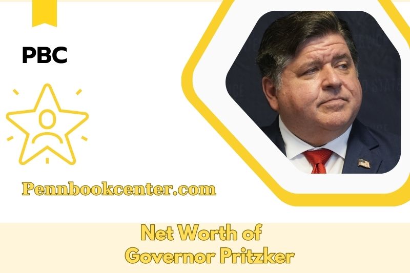 What is net assets of the governor Pritzker in 2025