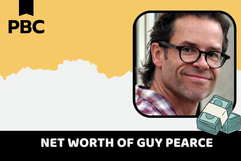 What is the net assets of Guy Pearce in 2024