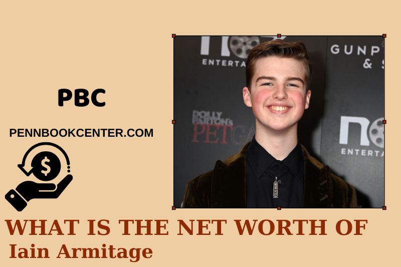 What is the net wealth of iain Armitage in 2025