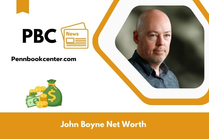 What is John Boyne's net assets in 2025