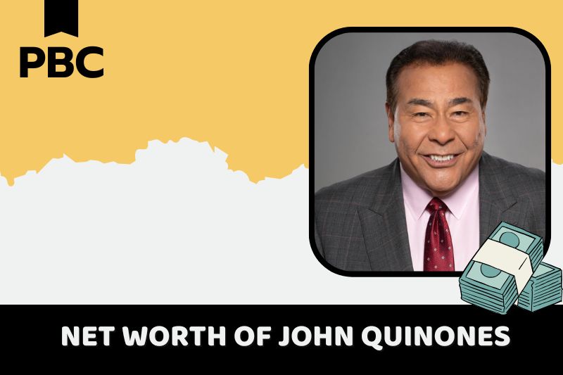 What is John Quinones's net assets in 2024