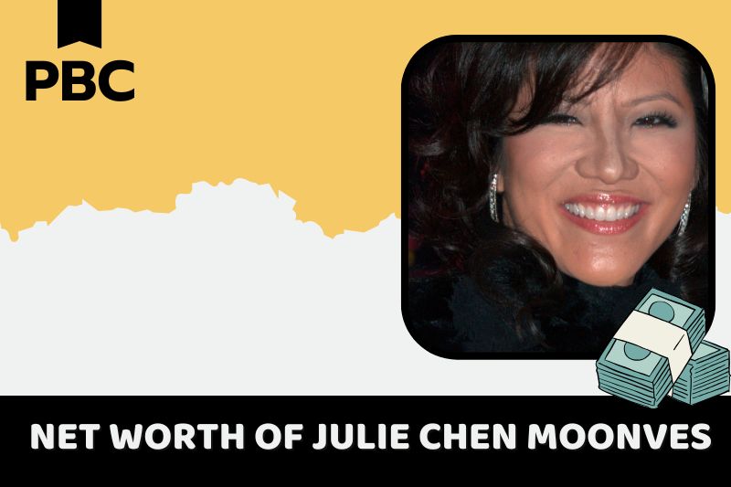 What is the net assets of Julie Chen Moonves in 2024