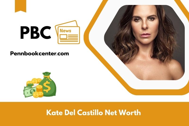 What is Kate del Castillo's net assets in 2025