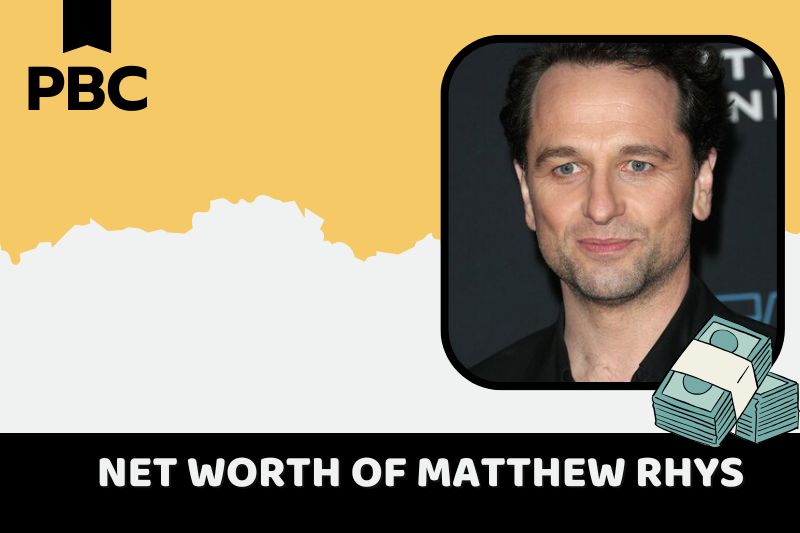 What is Matthew Rhys's net assets in 2024