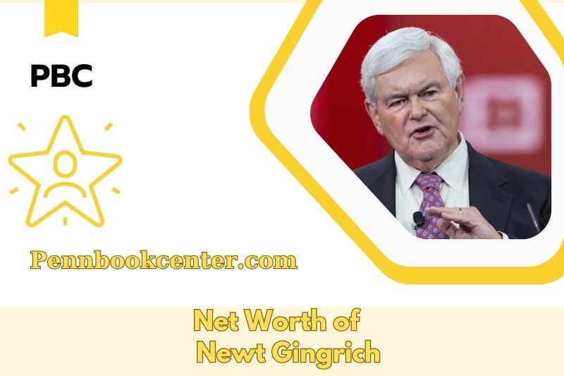 What is Newt Gingrich's net assets in 2025