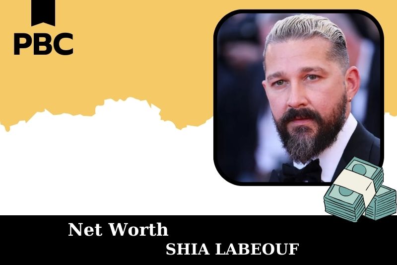 What is the net wealth of Shia Labeouf in 2025