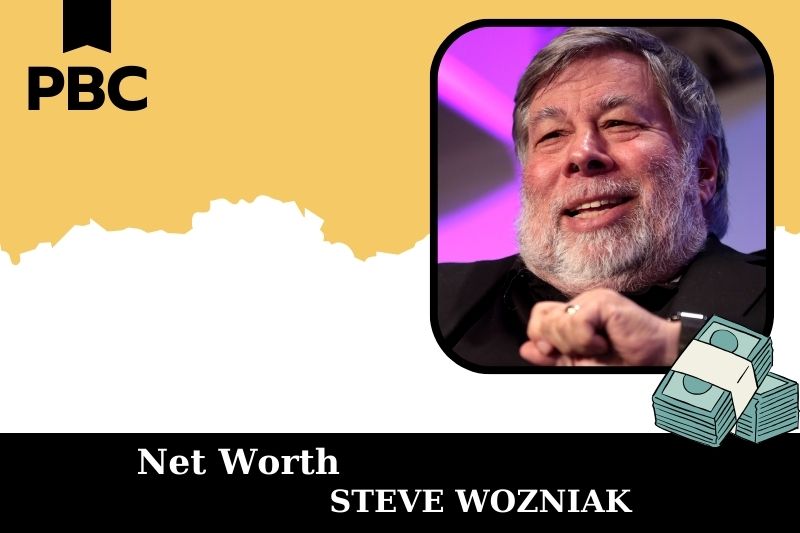 What is Steve Wozniak's net assets in 2025?