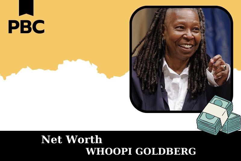 What is the net assets of Whoopi Goldberg in 2025?