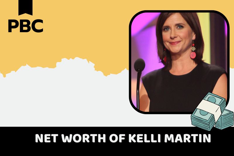 What is Kellie Martin's net assets in 2024?