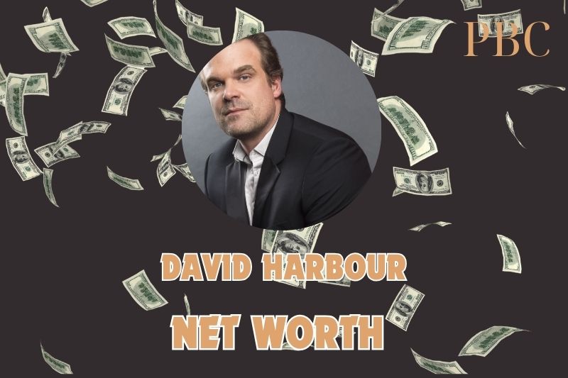 What is David Harbor's net assets in 2024