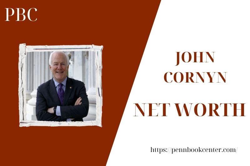 What is John Cornyn's assets in 2025