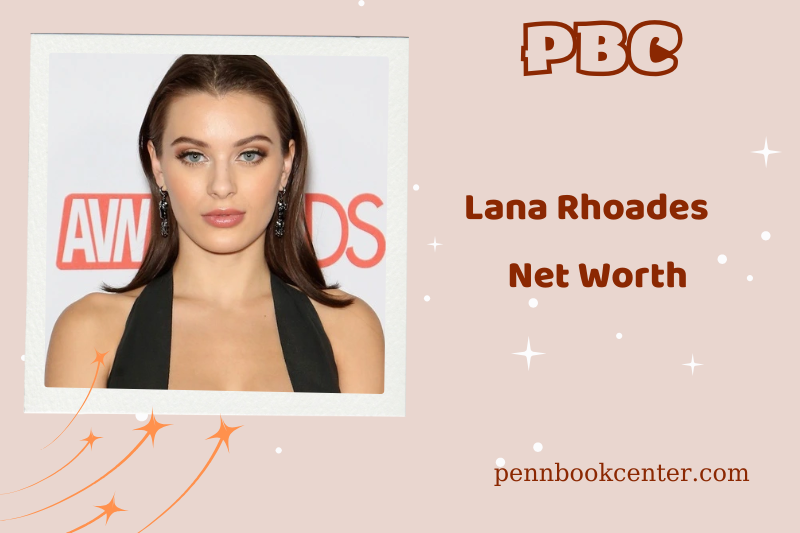 What is Lana Rhoades' net assets in 2024?