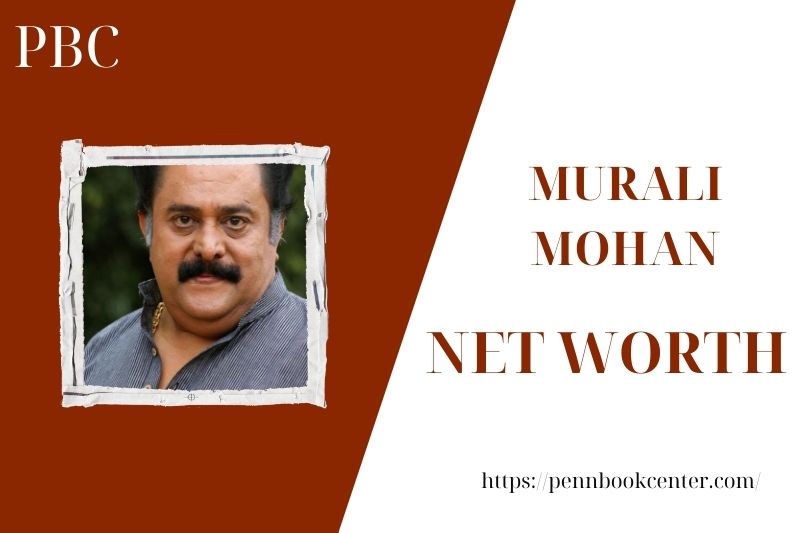 What is Murali Mohan's net assets in 2025