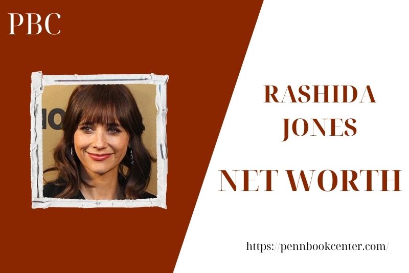 What is Rashida Jones's net assets in 2025