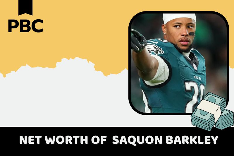 What is Saquon Barkley's net assets in 2024?