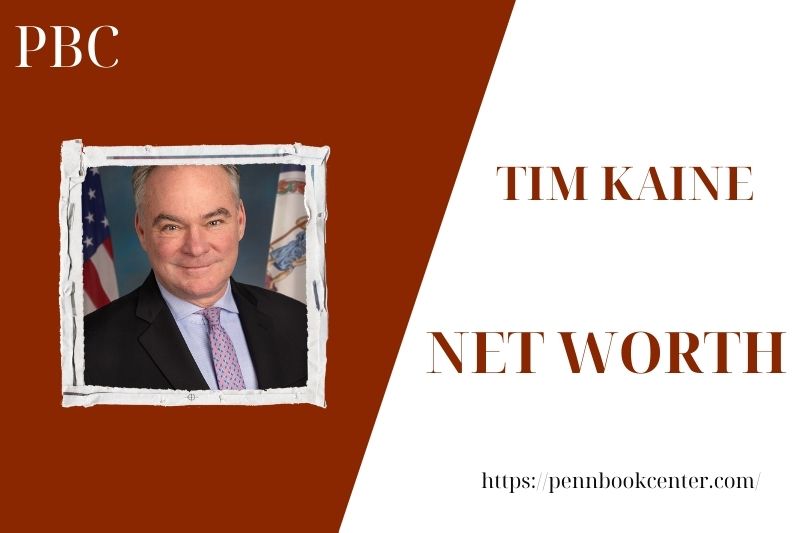 What is Tim Kaine's net assets in 2025