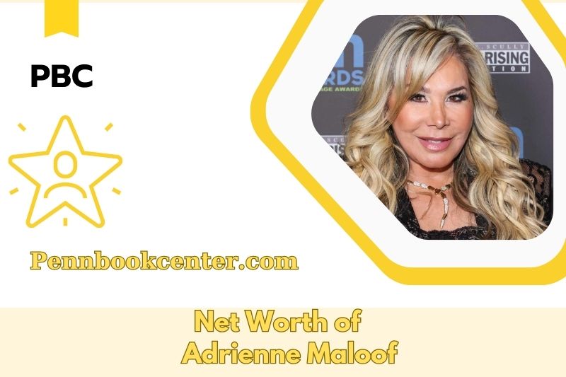 What is Adrienne Maloof's net assets in 2025