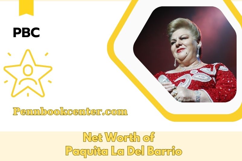 What is the net assets of Paquita la del Barrio in 2025