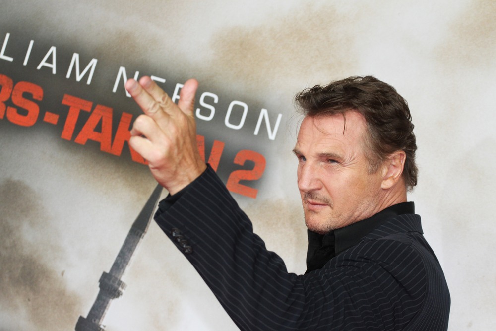 Berlin ,, Germany, September, 11: Liam, Neeson, visited, the '96