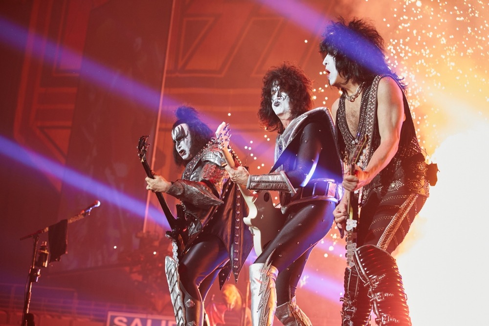 Wizink, Center ,, Madrid ,, Spain, July 3, 2022:, kiss, 