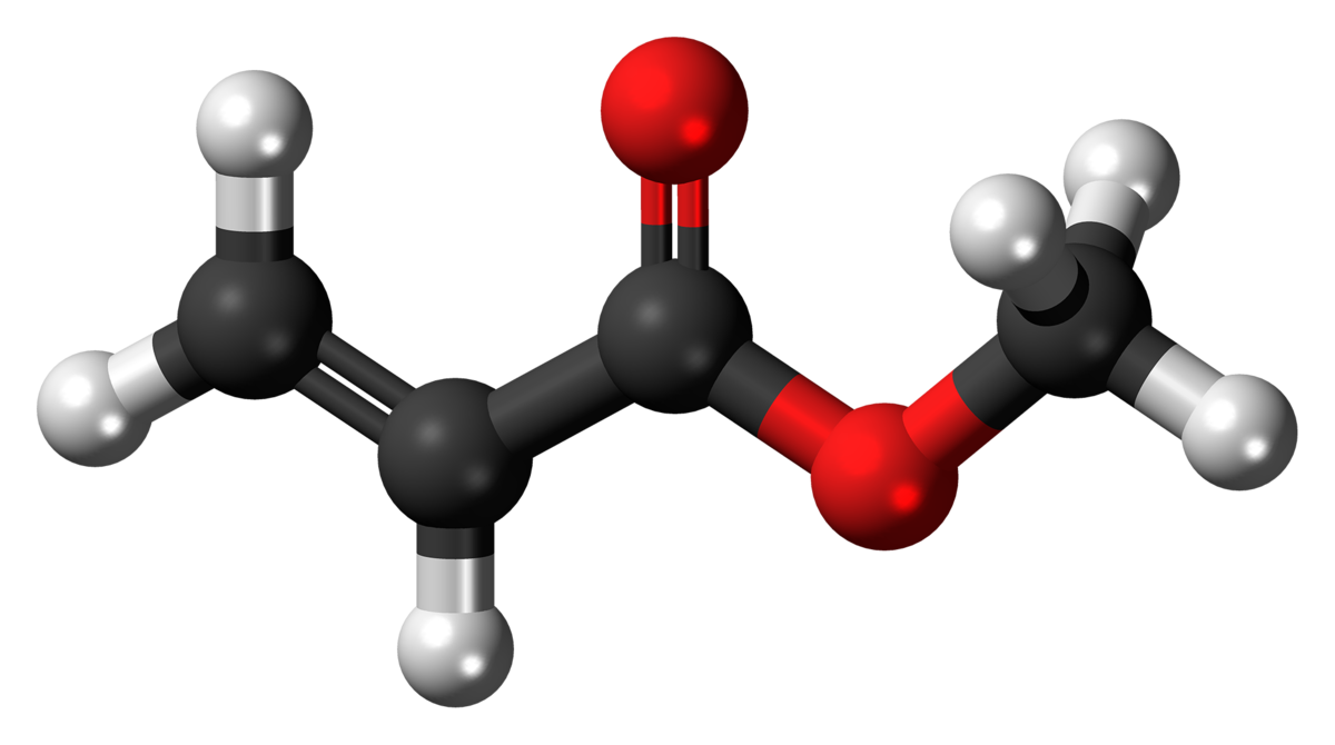 Công thức hóa học của Metyl acrylat