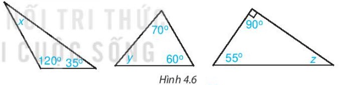 Bài 4.1 trang 62 Toán 7 Tập 1 | Kết nối tri thức Giải Toán 7