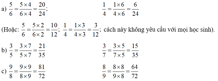 Giải sgk Toán lớp 4 trang 116 Cánh diều, Kết nối tri thức