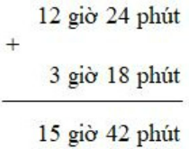 Toán lớp 5 trang 165, 166 Ôn tập về các phép tính số đo thời gian