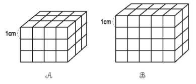 Vở bài tập Toán lớp 5 Tập 2 trang 30, 31 Bài 110: Thể tích của một hình