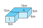 Toán lớp 5 trang 121 Thể tích hình hộp chữ nhật