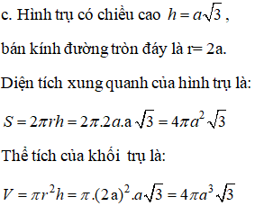 Giải bài 6 trang 100 sgk Hình học 12 | Để học tốt Toán 12