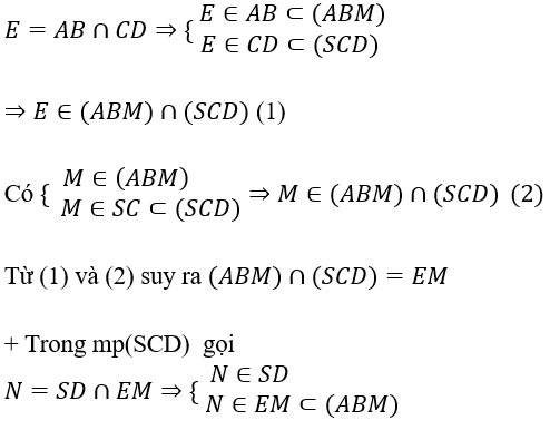 Cách chứng minh 3 điểm thẳng hàng, 3 đường thẳng đồng quy