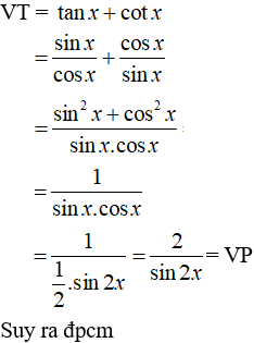 Cách giải bài tập Công thức nhân đôi lượng giác (cực hay, chi tiết)