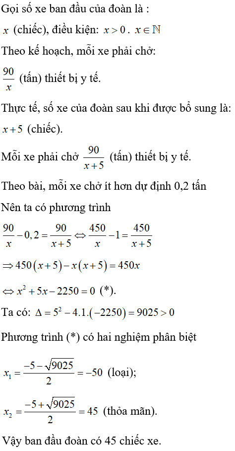 Cách giải bài toán năng suất bằng cách lập phương trình cực hay, có đáp án