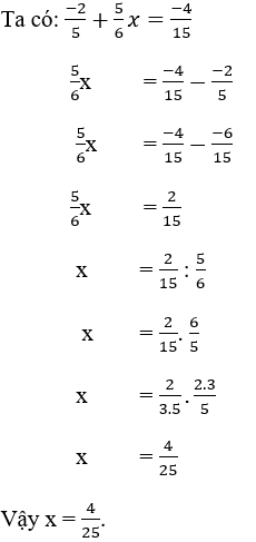 Cách giải bài toán tìm x lớp 7 cực hay, chi tiết