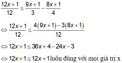 Cách giải bất phương trình hay, chi tiết