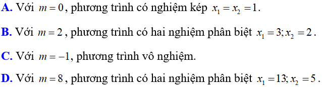 Cách giải phương trình bậc hai một ẩn cực hay, có đáp án